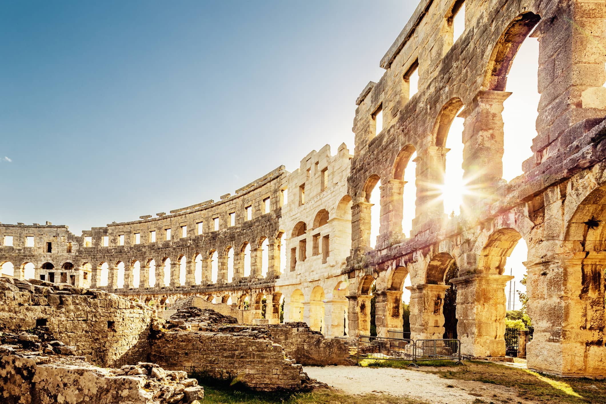 pula arena istria croatia